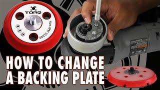 How To Change Dual Action Backing Plates - TORQ Polisher - Chemical Guys