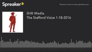 The Stafford Voice 1-18-2016