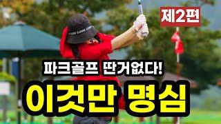 제 2탄 ) 파크골프 잘치는 핵심요령 / 이것만 연습하면 여러분도 고수!!