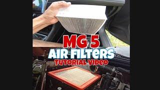 MG 5 Air Filters | Tutorial Video | Collab with Aaron Paul