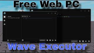 How to Install / Use WAVE - Free Roblox Web Executor 2024 Byfron Bypass