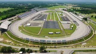 Darlington Raceway; Aerial Lap Around the Track!