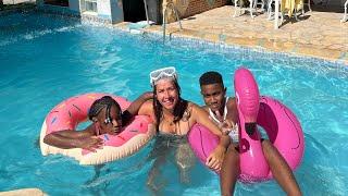 Los LLEVÉ A UNA PISCINA en CUBA.Así REACCIONÓ la FAMILIA.VIVIENDO en CUBA.TODO lo que PASÓ. CUBA HOY