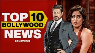 Top 10 Bollywood News | 29th November 2024 | Shah Rukh Khan |Janhvi Kapoor #bollywood #bollywoodnews