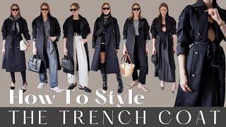 HOW TO STYLE A TRENCH COAT LIKE A PARISIAN! - Vol.2 Classic Wardrobe Essentials