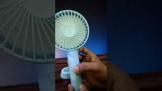 Quick Unboxing!! Mini Portable USB Hand Fan Rechargeable Cooler  #shorts