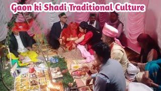 Marriage celebration at Village #wedding #pahari culture #viralvideo
