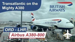 TRIP REPORT | British Airways BA296 | Chicago - London | G-XLEJ | Airbus A380-800 | Economy Class
