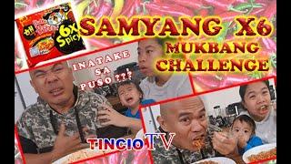 SAMYANG X6 MUKBANG CHALLENGE  |  TINCIO TV