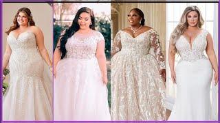 40+ Most Unique and Glamorous  Wedding Dresses For Plus Sized Brides in 2023