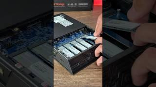 ASUSTOR NAS with 6x NVMe SSDs  #asmr