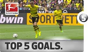 Robben, Reus, Aubameyang and More - Top 5 Goals on Matchday 34