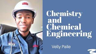 BSc in Chemistry with Chemical Engineering (Wits), a Process Engineer trainee.