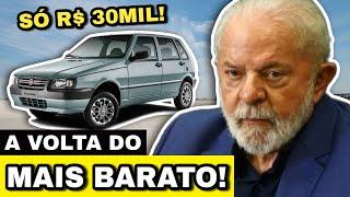 O NOVO "CARRO POPULAR" VAI DESTRUIR O MERCADO? ENTENDA!