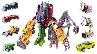 Transformers Construction Devastator Combine: BUMBLEBEE Revenge Devil Saviour Robot Tobot & LegoBank