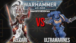 Aeldari Vs Ultramarines - Warhammer 40k 10th Edition