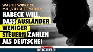 Regierung: Ausländer sollen weniger Steuern zahlen als Deutsche! | Achtung, Reichelt! vom 09.07.24