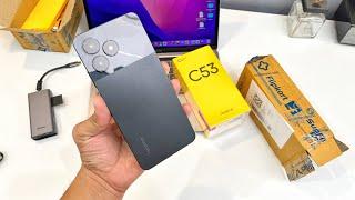 Realme C53 Unboxing & Full Review In Hindi - Best Looking Phone Under 10000 Rs |Thetechtv