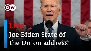 Live: US President Joe Biden delivers 2024 State of the Union address | DW News