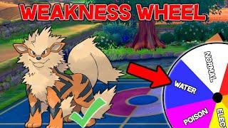 The Weakness Wheel Decides our Pokemon!