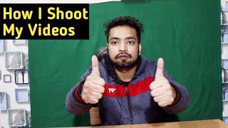 How I Shoot My YouTube Videos | Tech Takneek Setup Tour 2020