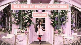 PEGGY PORSCHEN CAKES - TEA TIME in LONDON at A Lovely Pink Café (Belgravia Location)