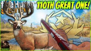We Hunted 110 Great Ones! Hunting A TIGHT Kinsko Rack Whitetail Deer! Call of the wild