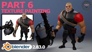 Blender 2.8 Character Modeling Walkthrough Tutorial - Part 6: Texture Painting