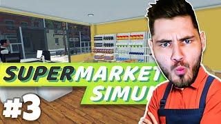 SUPERMARKET SIMULATOR #3 - "Tablet, przemeblowanie i kasjer!"