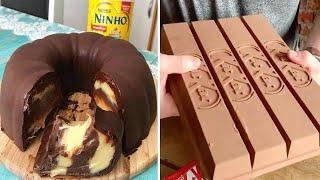 Oddly Satisfying Chocolate Cake Decoration Idea  Perfect Cakes | Best Chocolate Cake Hacks