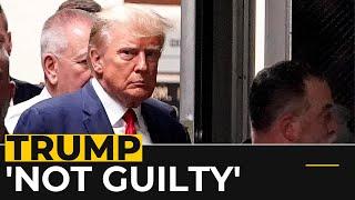 US Former President Donald Trump pleads not guilty to 34 felony charges