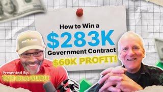 Dropshipping Secrets: $60K Profit on ONE Contract⁉️ DLA | DIBBS