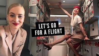 GET READY WITH ME | Flying to Europe