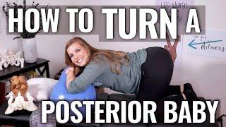 Positions to Turn a Posterior Baby - Part 2 | Sarah Lavonne