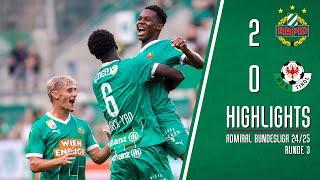 Highlights: SK Rapid - WSG Tirol