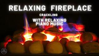 Relaxing Classical Piano Music & Fireplace | EDb Music Lounge