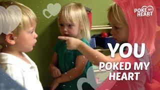 Kid Gets Poked By Sister