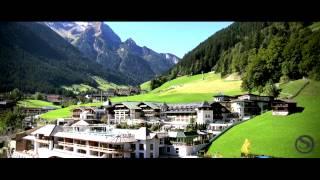STOCK resort, Finkenberg, Zillertal, Tirol aus der Vogelperspektive
