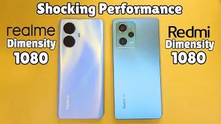 Redmi Note 12 Pro 5G vs Realme 10 Pro Plus Speed Test!