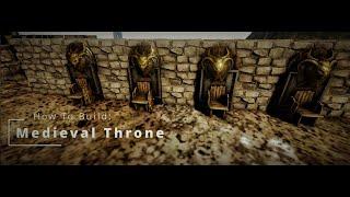How to Build: Medieval Throne