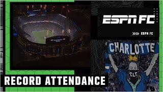 Charlotte FC hosts over 74K fans in home opener! | ESPN FC