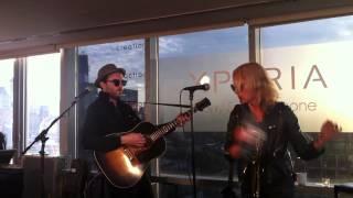 Jimmy Shaw and Emily Haines - Help I'm Alive (Unplugged) @ Hotel on Rivington Penthouse