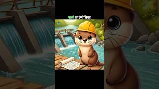 pani ka engineer beaver  #facts #amanzingfacts #animals #short #shorts