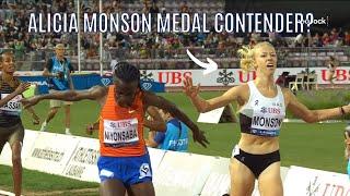 Alicia Monson Medal Contender?