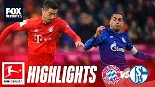 Bayern Munich 5-0 Schalke 04 | HIGHLIGHTS | Jornada 19 | Bundesliga