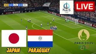 LIVE: Japan U23 vs Paraguay U23 | OLYMPIC GAMES 2024 | Match live now