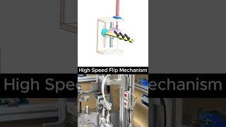 High Speed Flip Mechanism 2 #mechanism #mechanic #engineer #automation