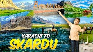 Karachi To Skardu Tour With Family | Travel Via Besham Dasu Road | On Dangerous Karakoram Highway