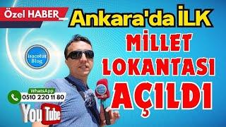 ⭐️Ankara'nın Yeni Açılan İlk Millet Lokantasına Nasıl Gidilir? ️4 Çeşit Yemek 90 TL Millet Bahçesi