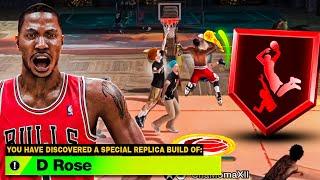 "PRIME" MVP DERRICK ROSE BUILD is BULLY in NBA 2K25! INSANE CONTACT DUNKS + LAYUPS